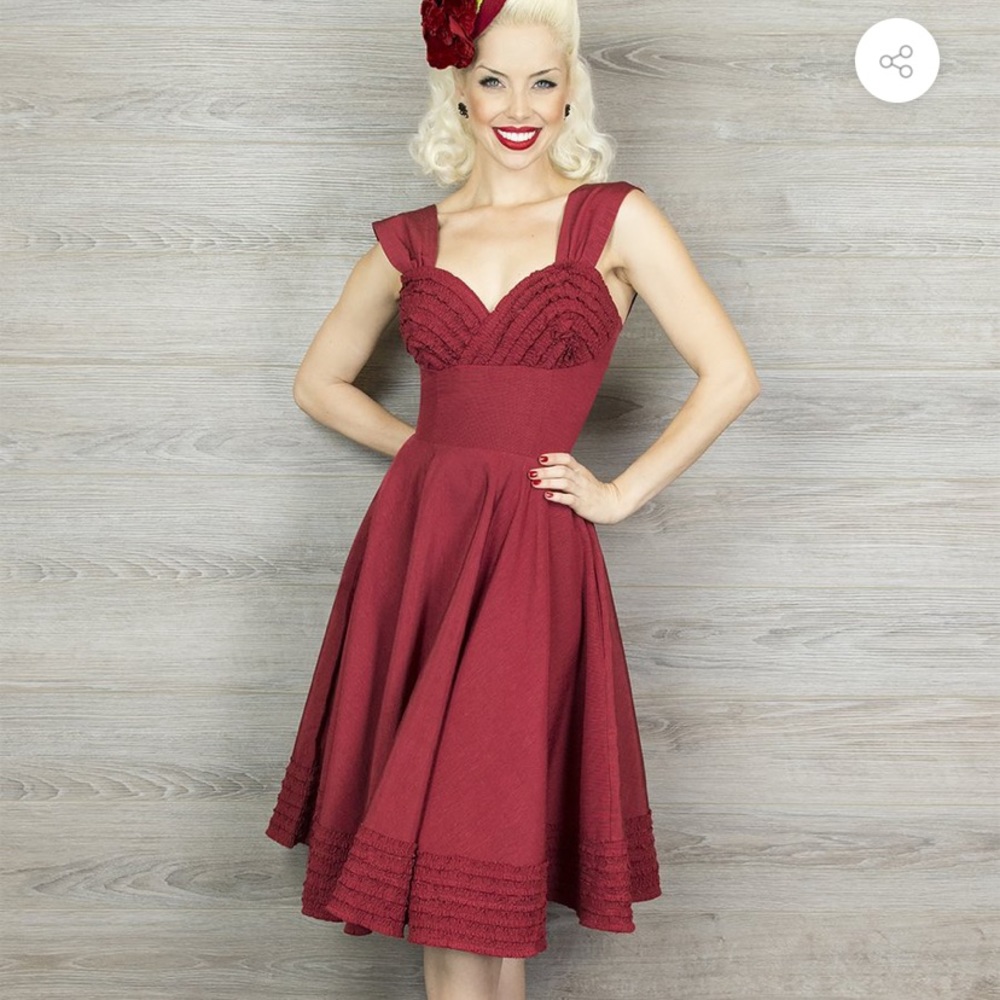 Trashy Diva Ribbed Rayon Deb Dress